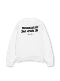 Áo Sweater Nỉ Hai Da Sống Trong Đời Sống