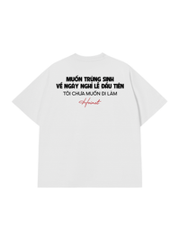 Áo Thun Relaxed Fit Không Muốn Làm