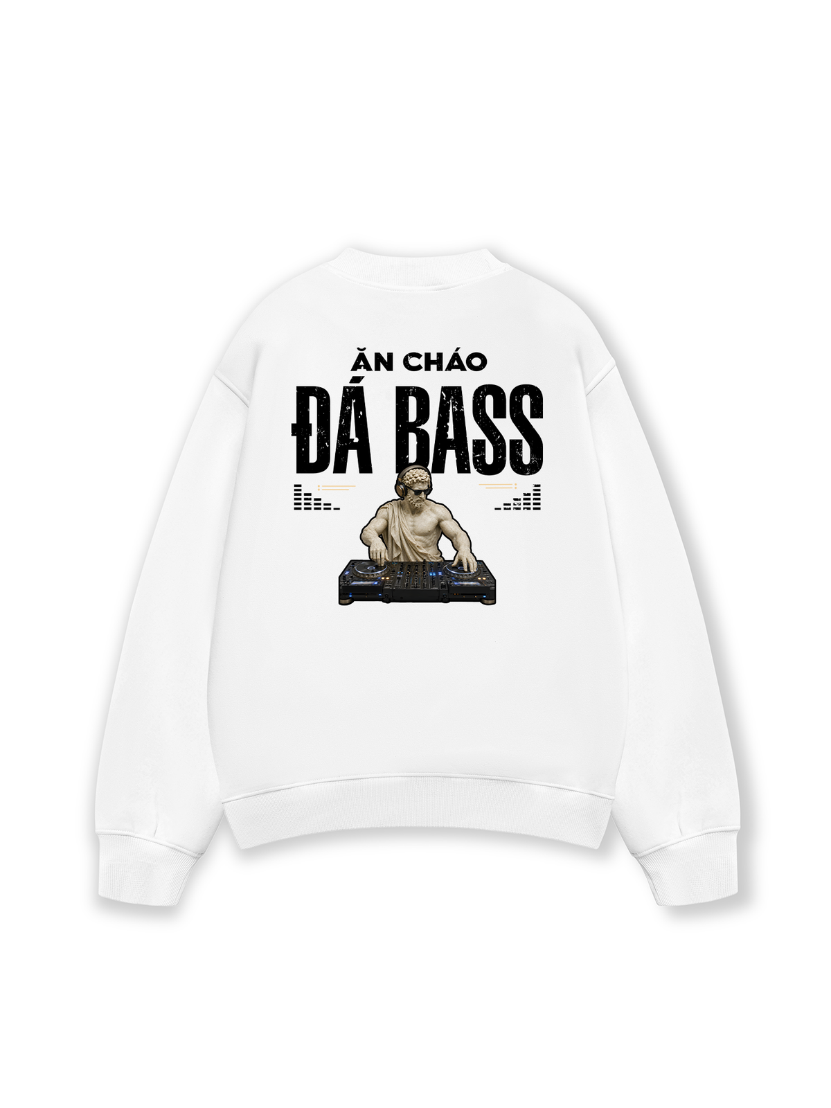Áo Sweater Nỉ Hai Da Ăn Cháo Đá Bass
