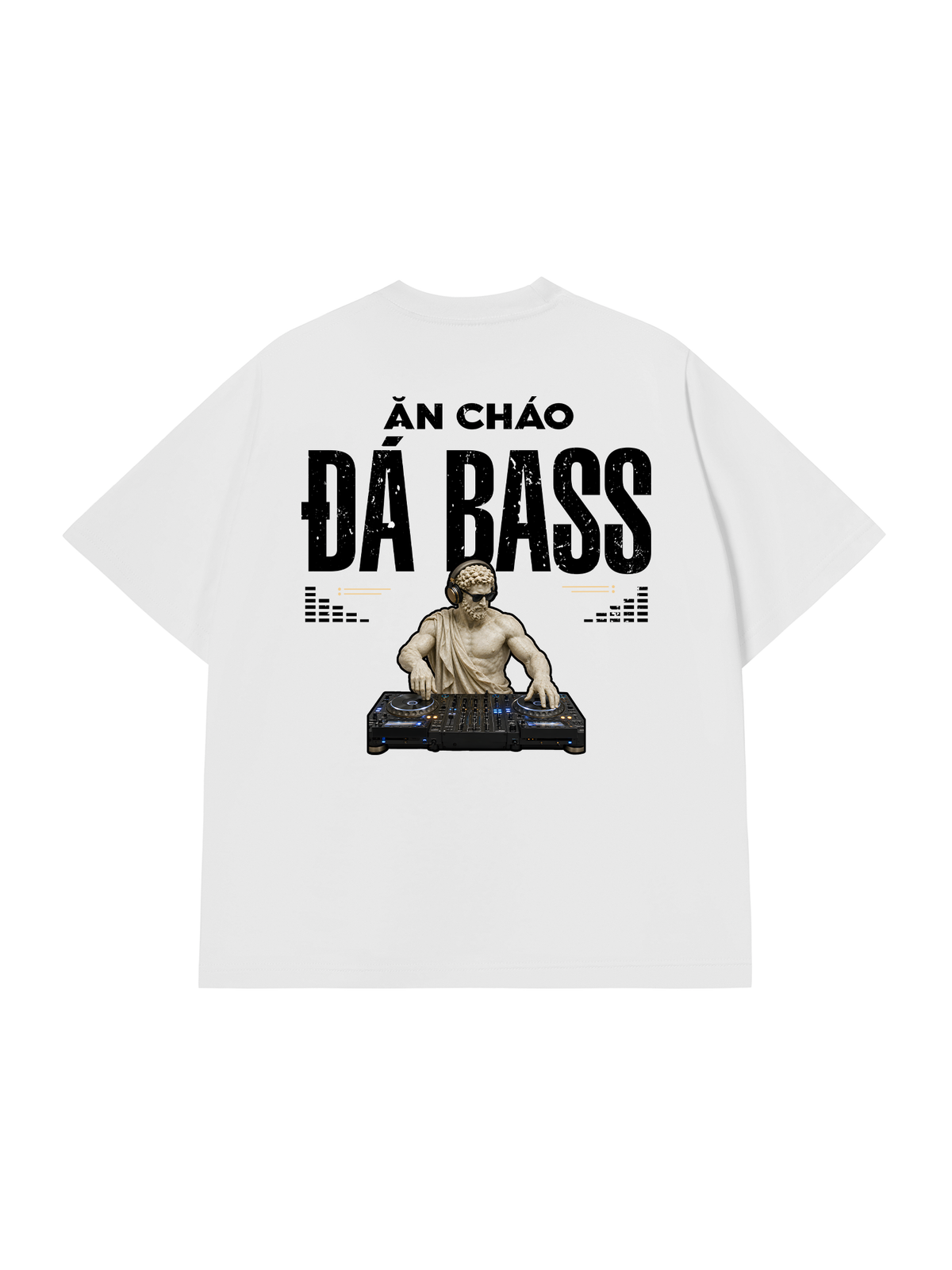 Áo Thun Relaxed Fit Ăn Cháo Đá Bass