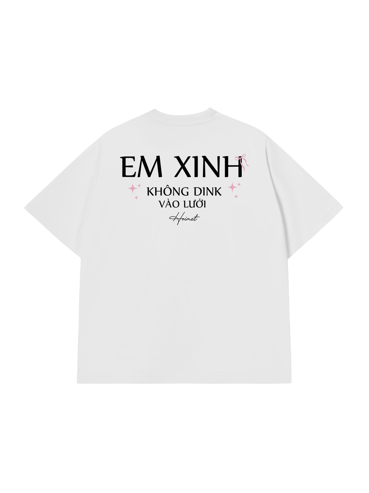 Áo Thun Relaxed Fit Không Dink Vào Lưới