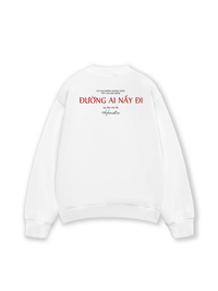Áo Sweater Nỉ Hai Da Đường Ai Nấy Đi