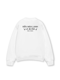 Áo Sweater Nỉ Hai Da Ốm Ai Đeo
