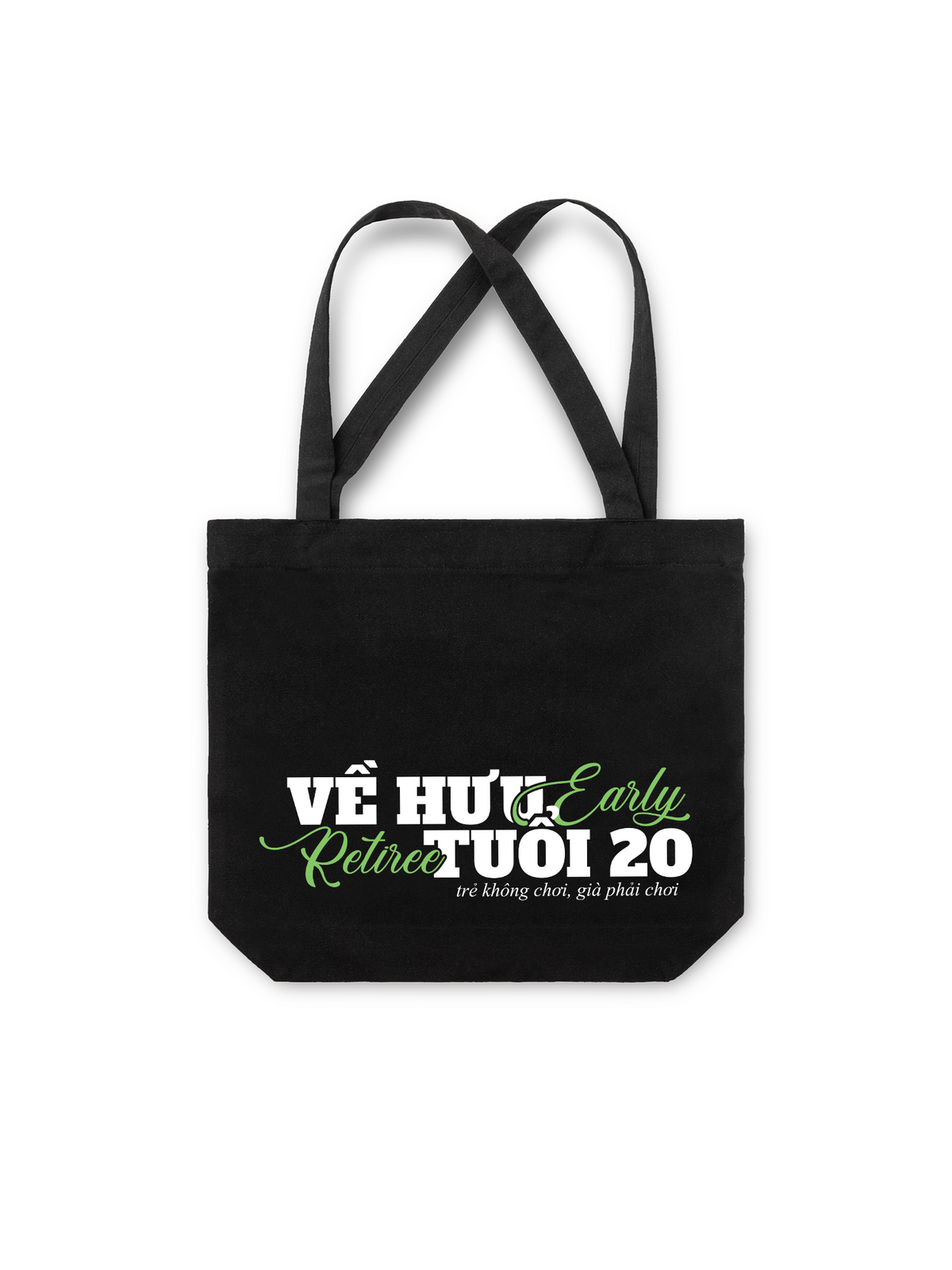 Túi Tote Về Hưu Tuổi 20