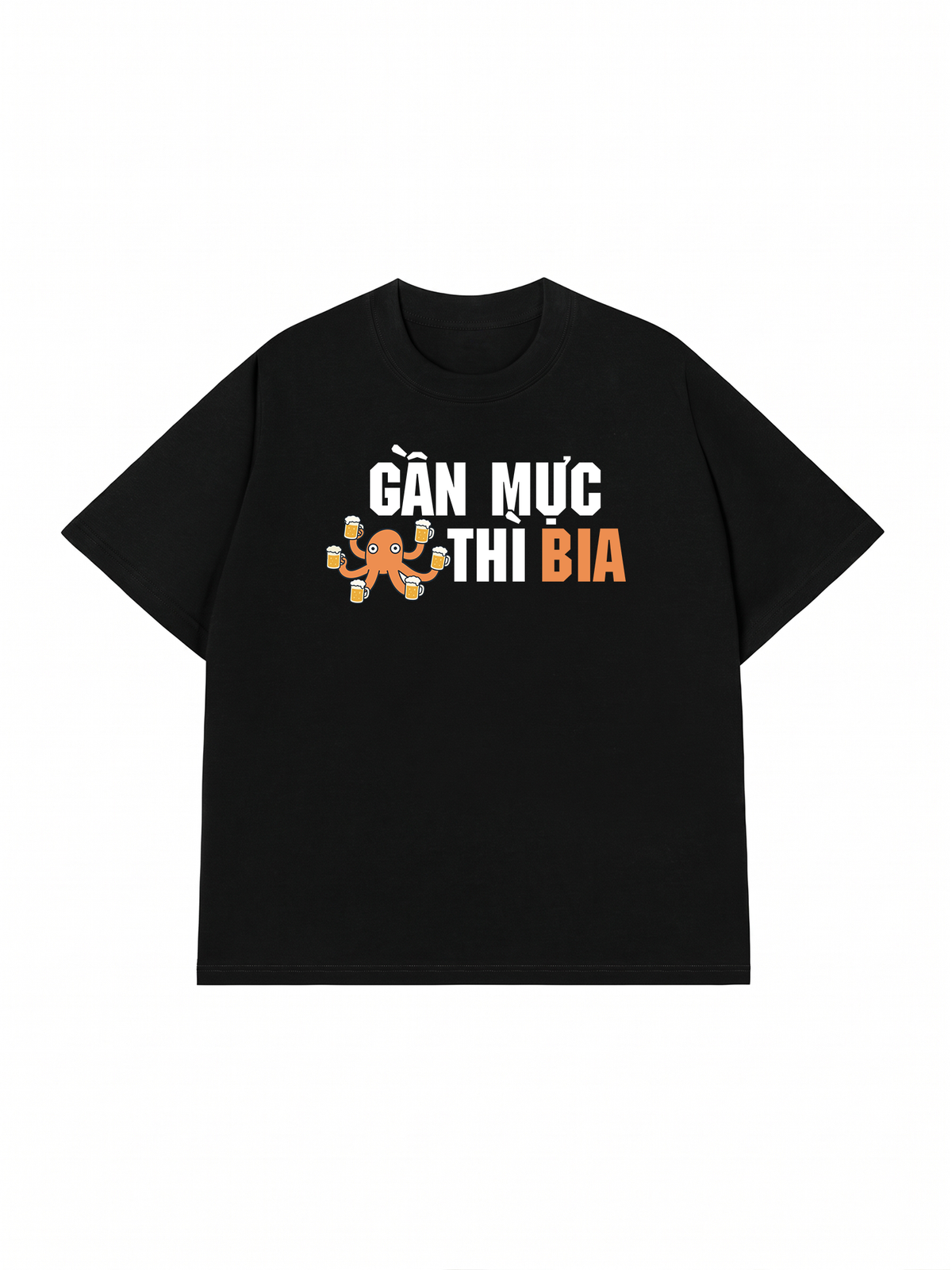 Áo Thun Relaxed Fit Gần Mực Thì Bia