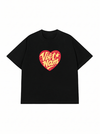 Áo Thun Relaxed Fit I Love Việt Nam