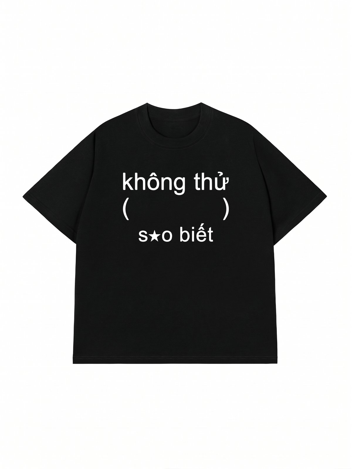 Áo Thun Relaxed Fit Không Thử Sao Biết