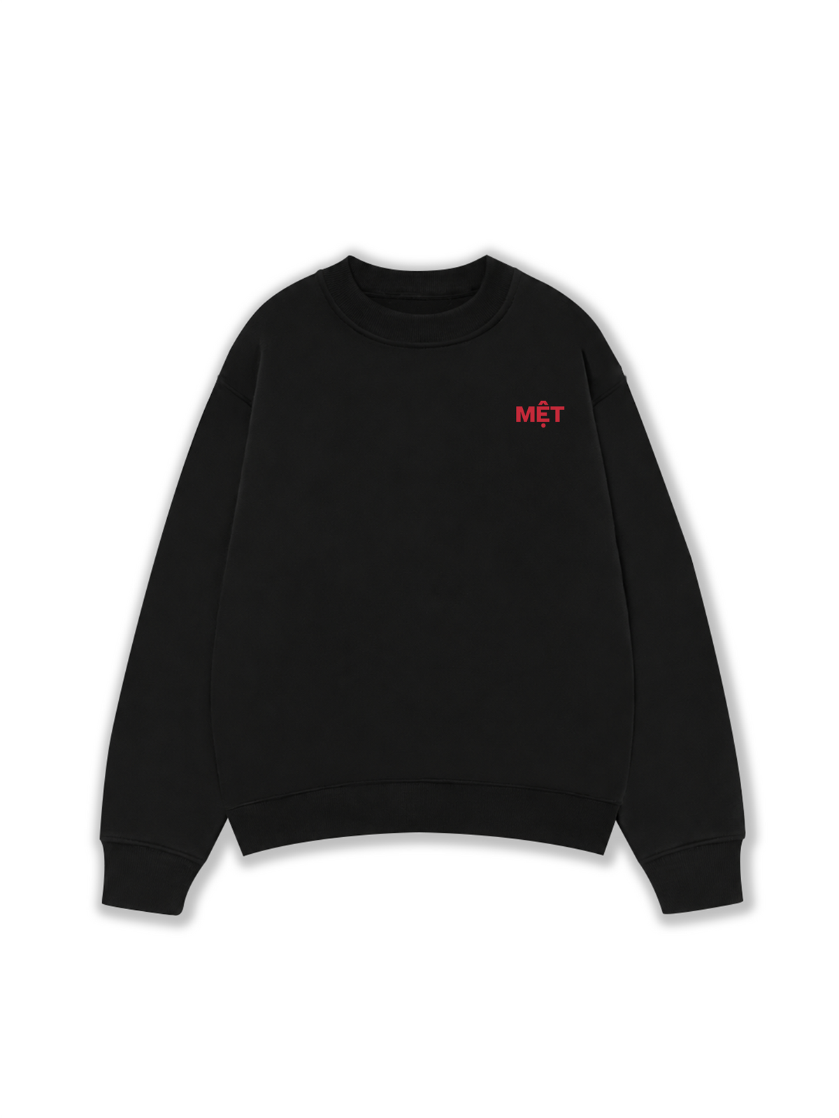 Áo Sweater Nỉ Hai Da Mệt