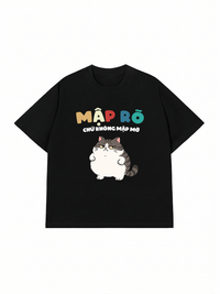 Áo Thun Relaxed Fit Mập Rõ