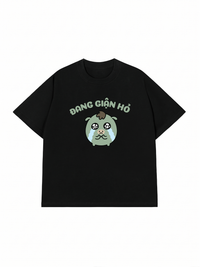 Áo Thun Relaxed Fit Đang Giận Hỏ