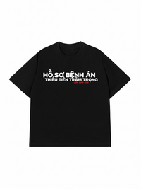 Áo Thun Relaxed Fit Hồ Sơ Bệnh Án