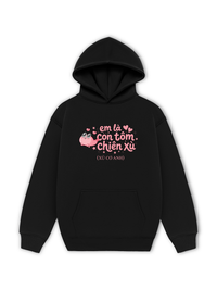 Áo Hoodie Nỉ Hai Da Tôm Chiên Xù