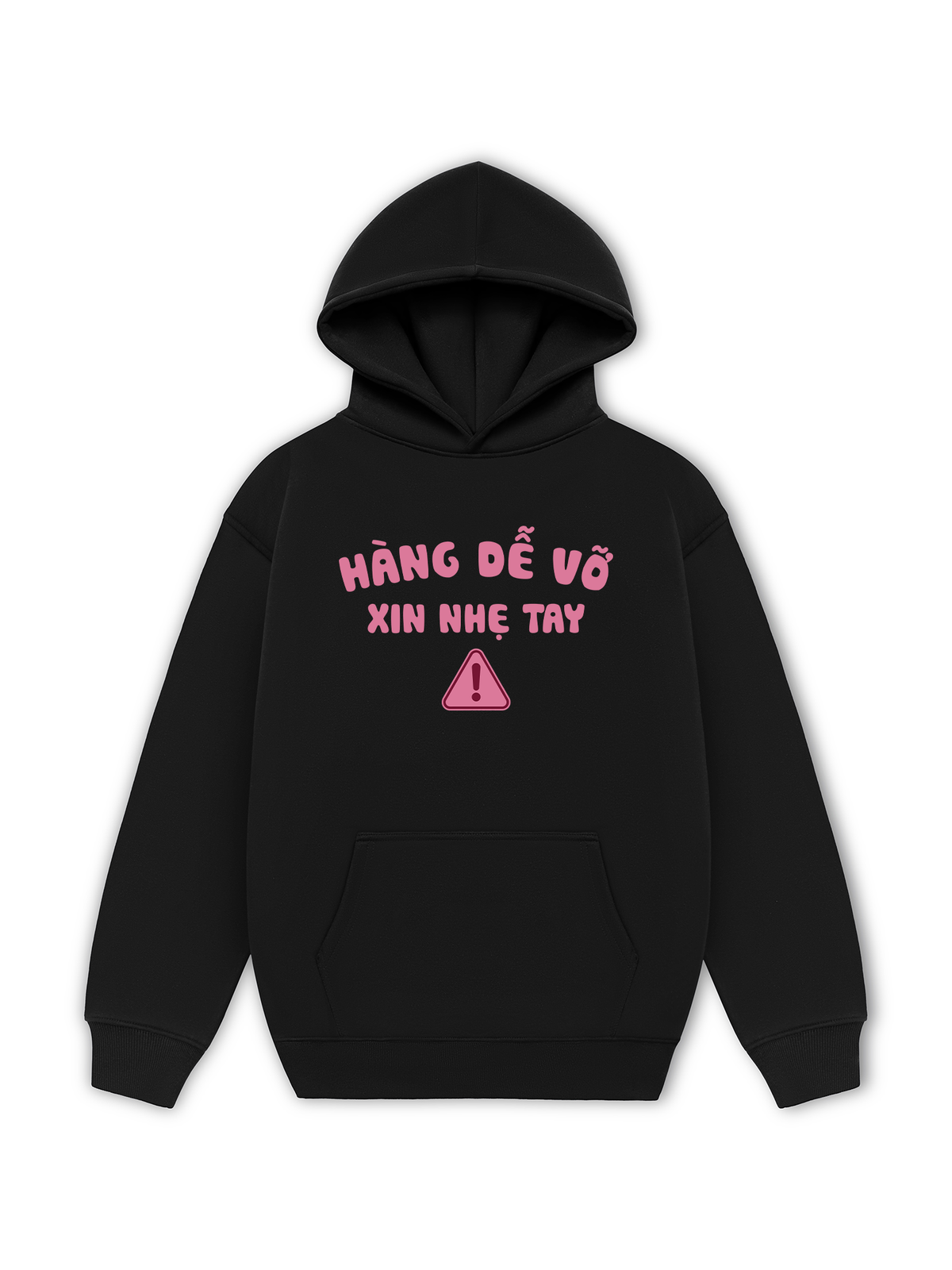 Áo Hoodie Nỉ Hai Da Cẩn Thận Vỡ
