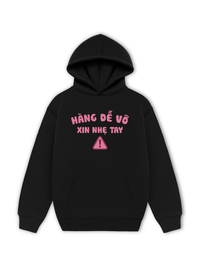Áo Hoodie Nỉ Hai Da Cẩn Thận Vỡ