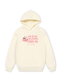 Áo Hoodie Nỉ Hai Da Tôm Chiên Xù