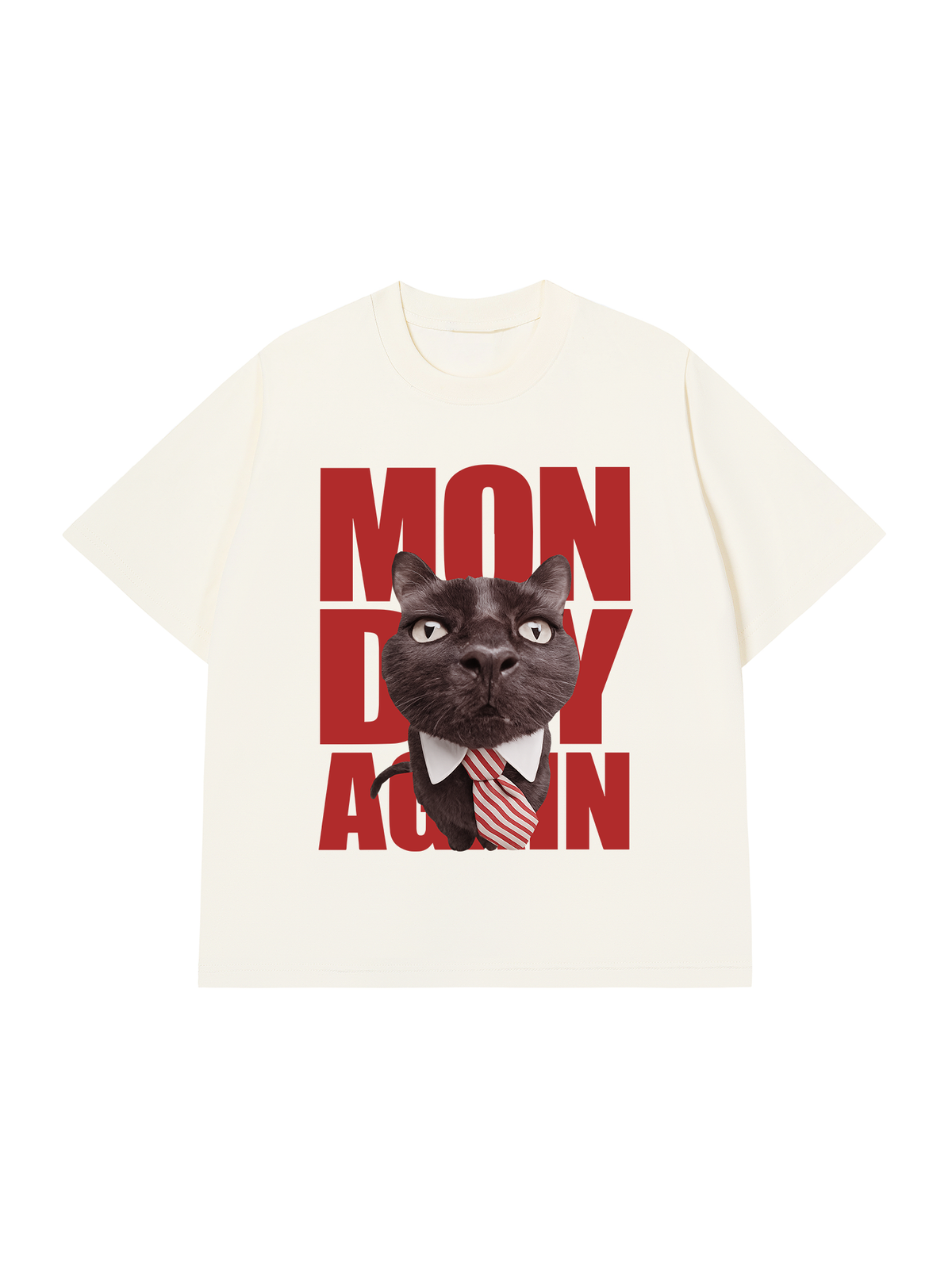 Áo Thun Relaxed Fit Monday Again