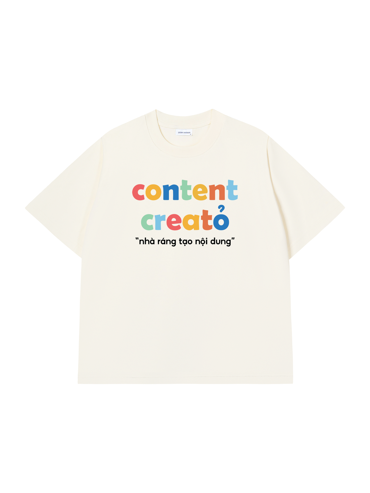 Áo Thun Relaxed Fit Content Creator