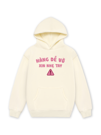 Áo Hoodie Nỉ Hai Da Cẩn Thận Vỡ