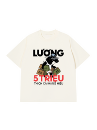 Áo Thun Relaxed Fit Thích Xài Hàng Hiệu