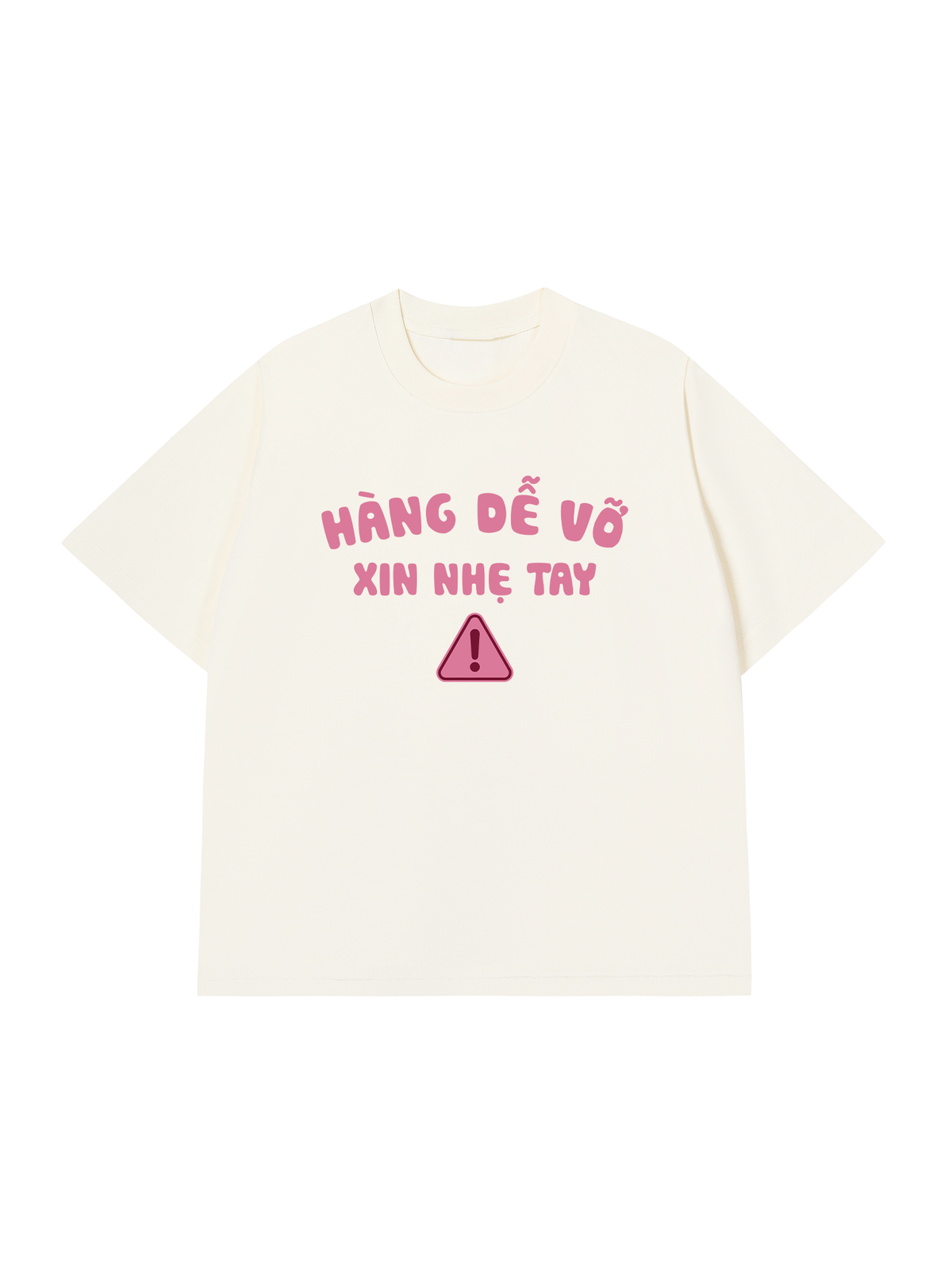 Áo Thun Relaxed Fit Cẩn Thận Vỡ