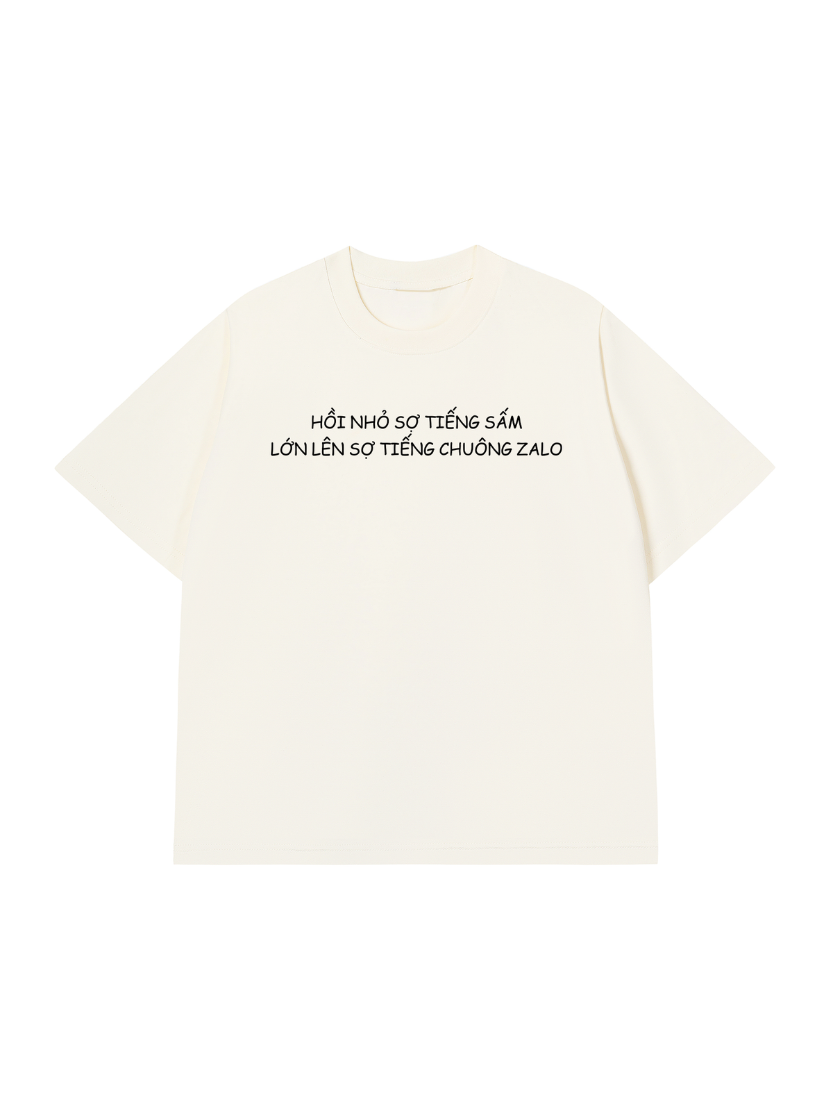 Áo Thun Relaxed Fit Tiếng Sấm
