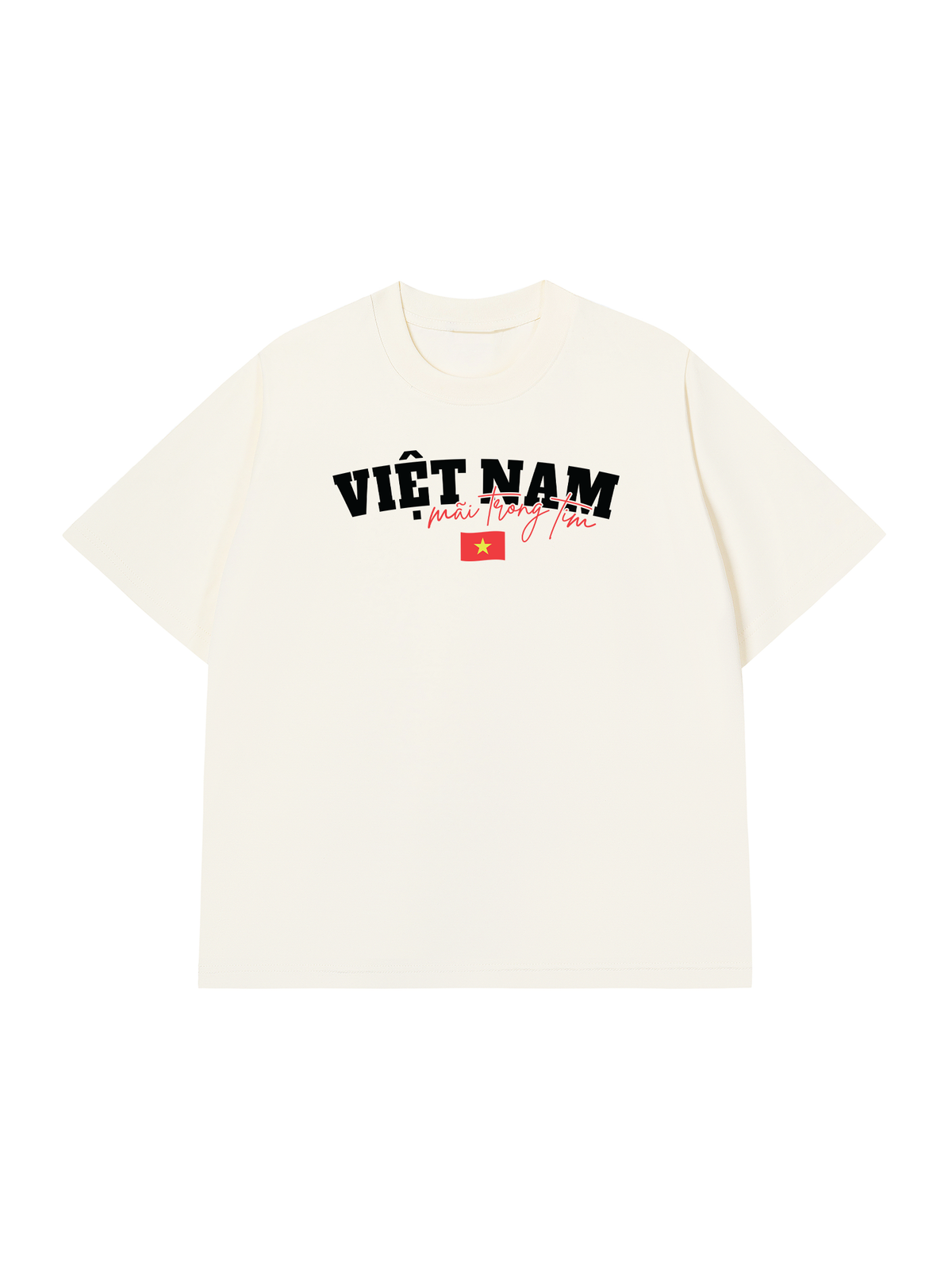 Áo Thun Relaxed Fit Việt Nam Trong Tim