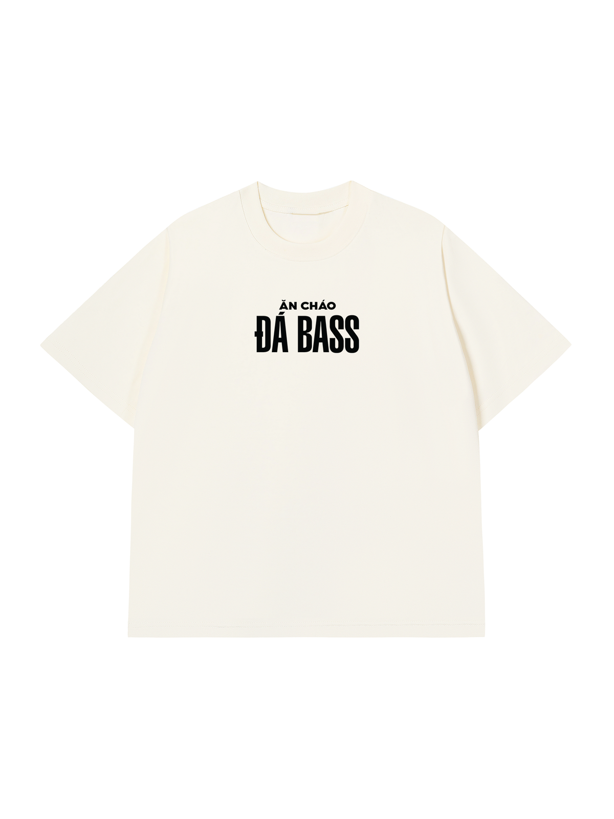 Áo Thun Relaxed Fit Ăn Cháo Đá Bass