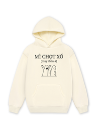Áo Hoodie Nỉ Hai Da Mì Chọt Xố