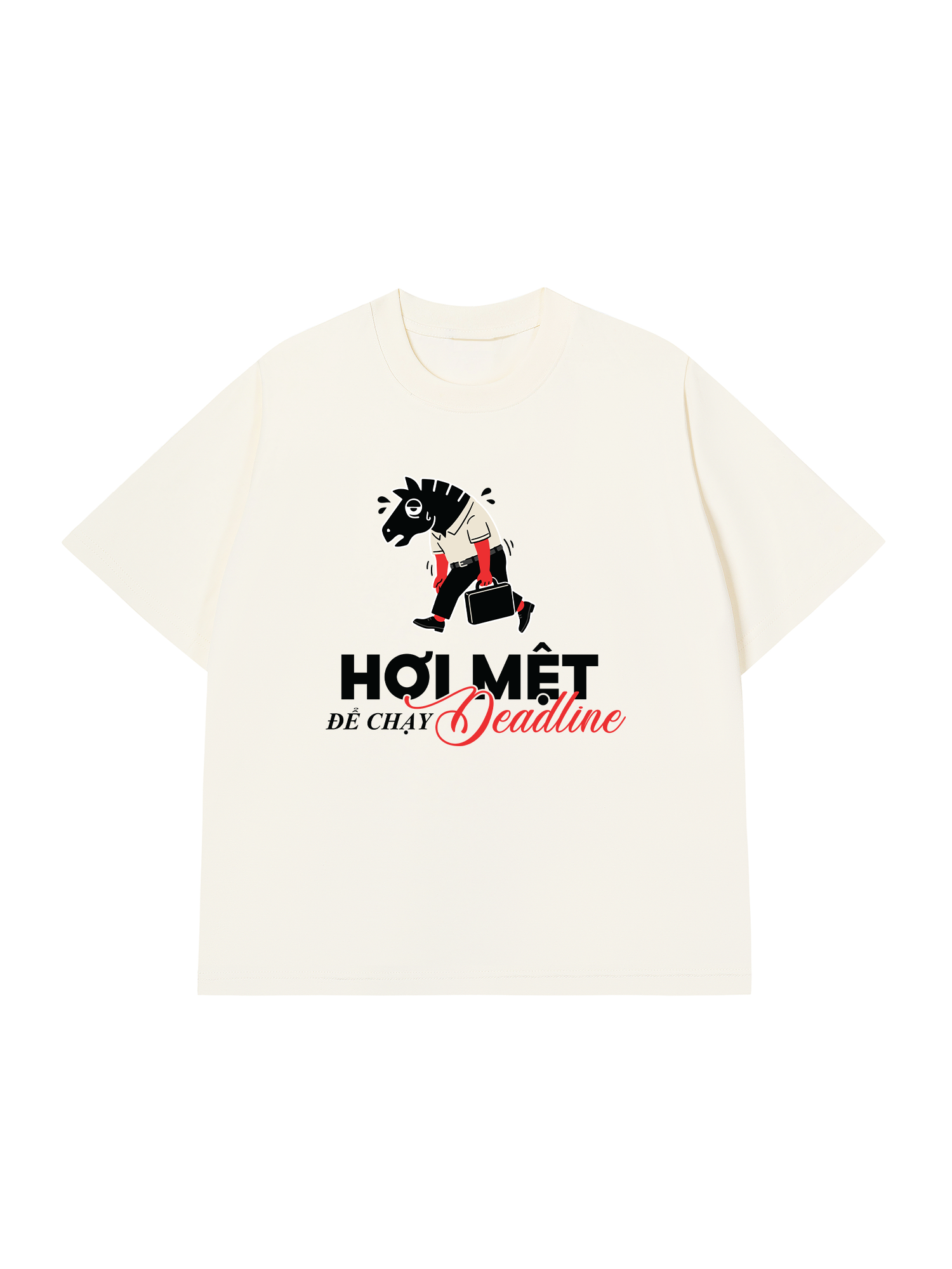 Áo Thun Relaxed Fit Chạy Deadline