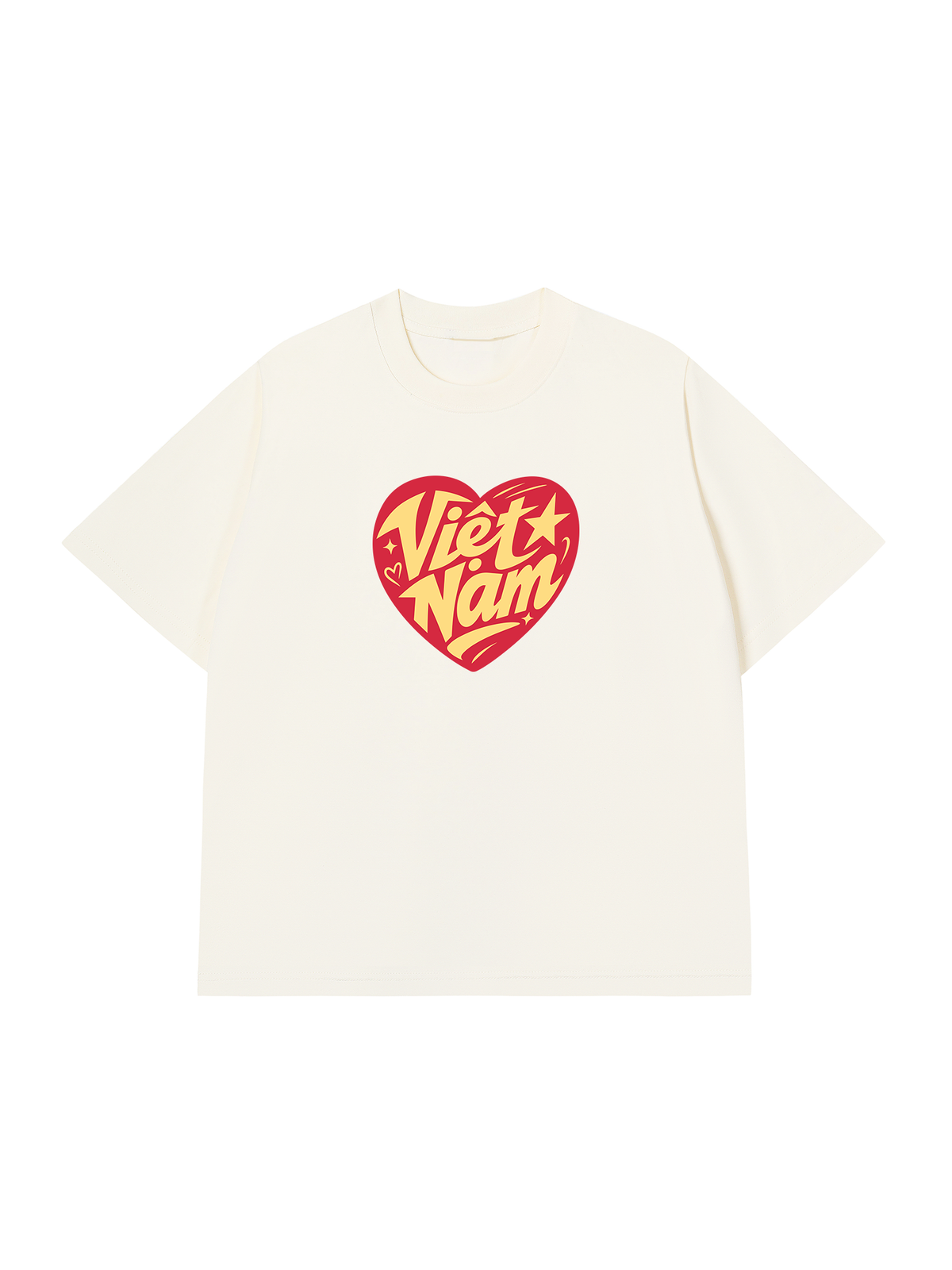 Áo Thun Relaxed Fit I Love Việt Nam