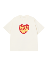 Áo Thun Relaxed Fit I Love Việt Nam
