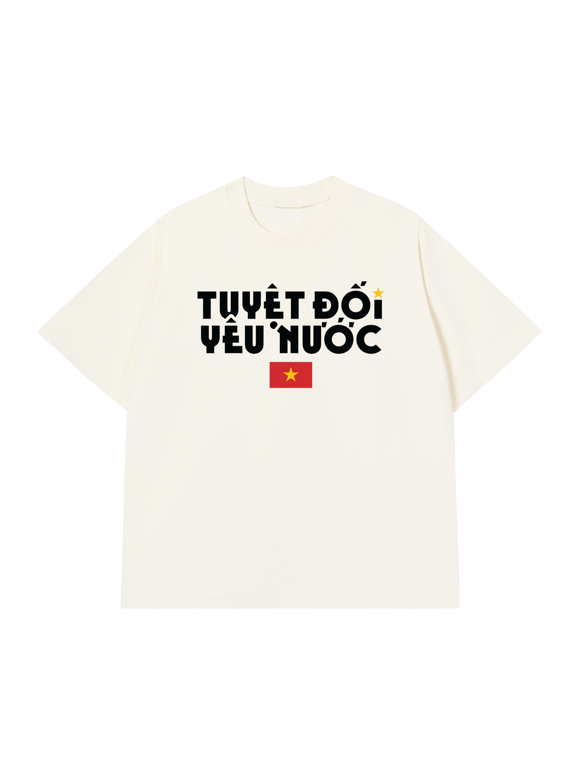 Áo Thun Relaxed Fit Tuyệt Đối Yêu Nước