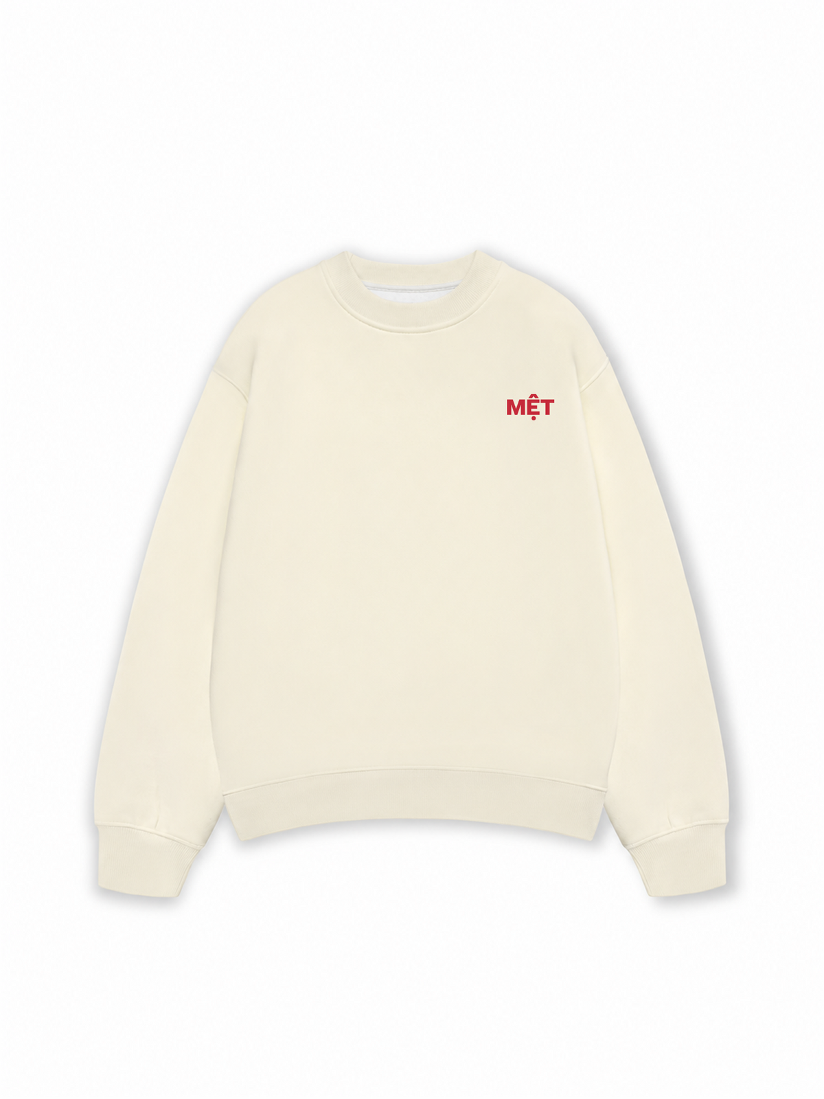 Áo Sweater Nỉ Hai Da Mệt