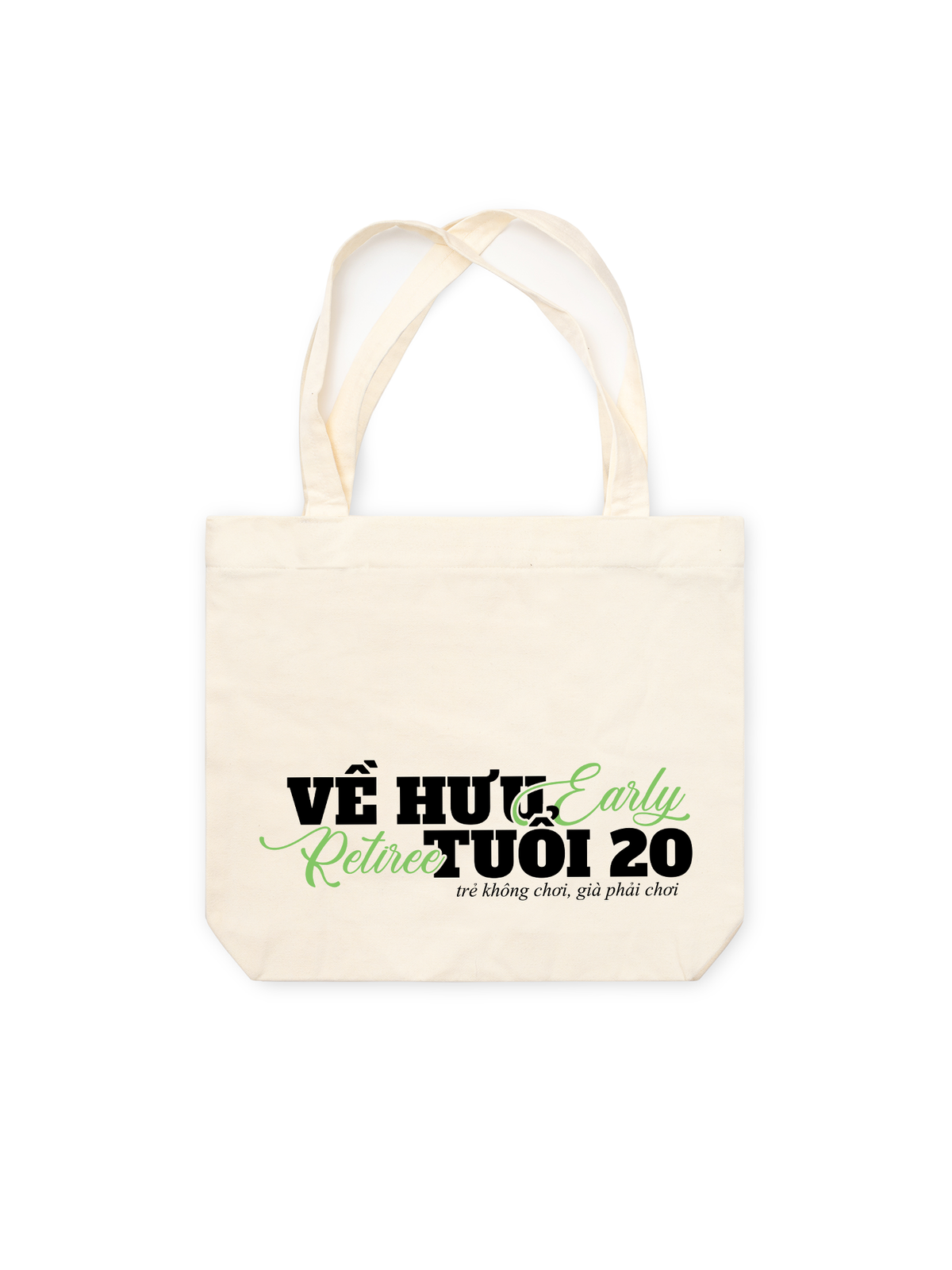 Túi Tote Về Hưu Tuổi 20