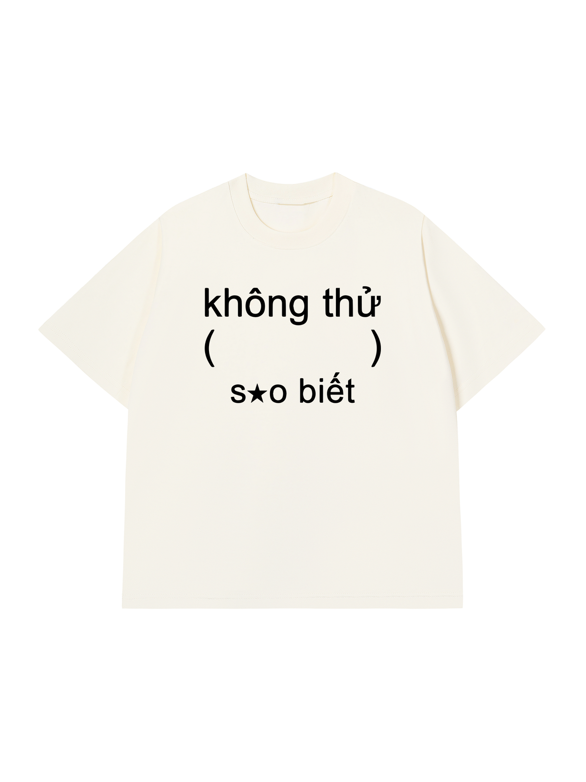 Áo Thun Relaxed Fit Không Thử Sao Biết