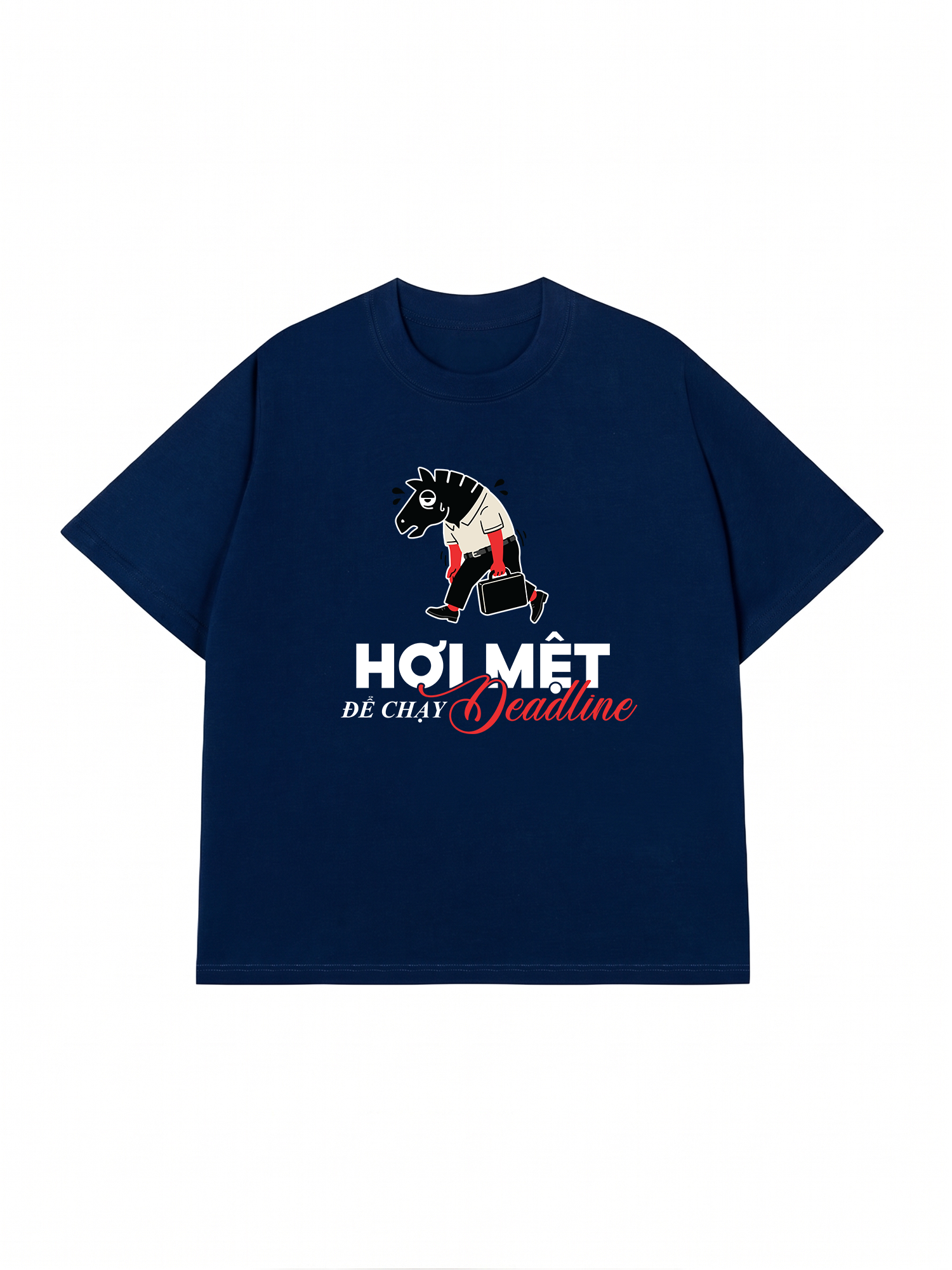 Áo Thun Relaxed Fit Chạy Deadline