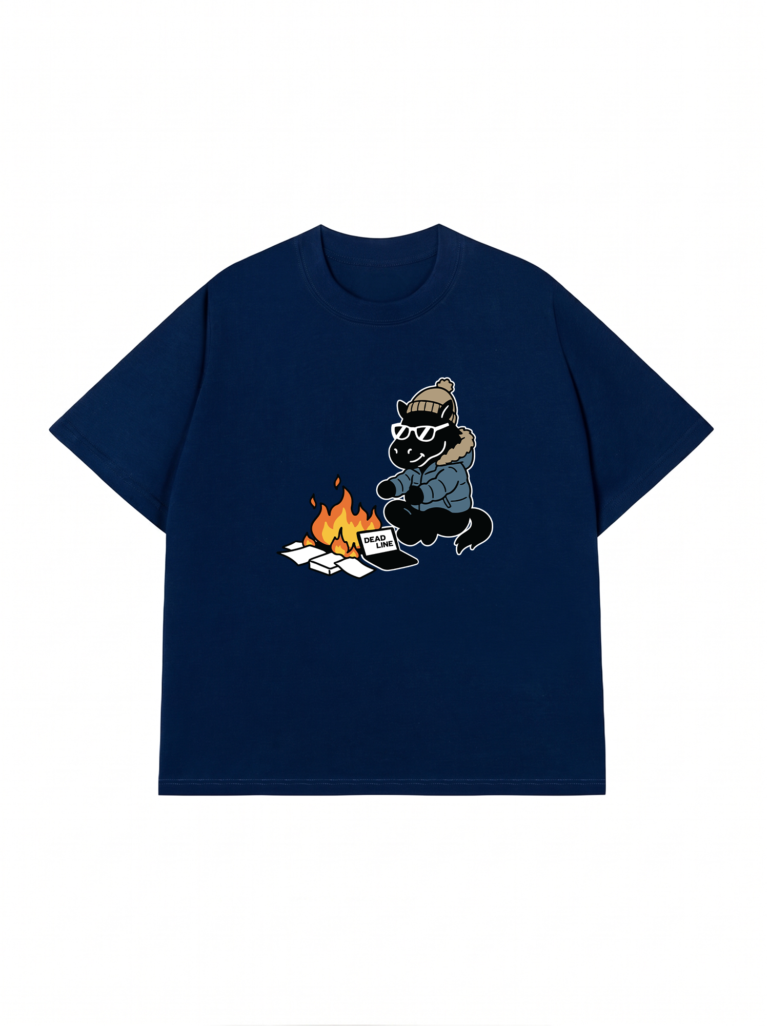 Áo Thun Relaxed Fit Kết Thúc Công Việc