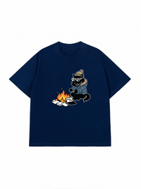 Áo Thun Relaxed Fit Kết Thúc Công Việc