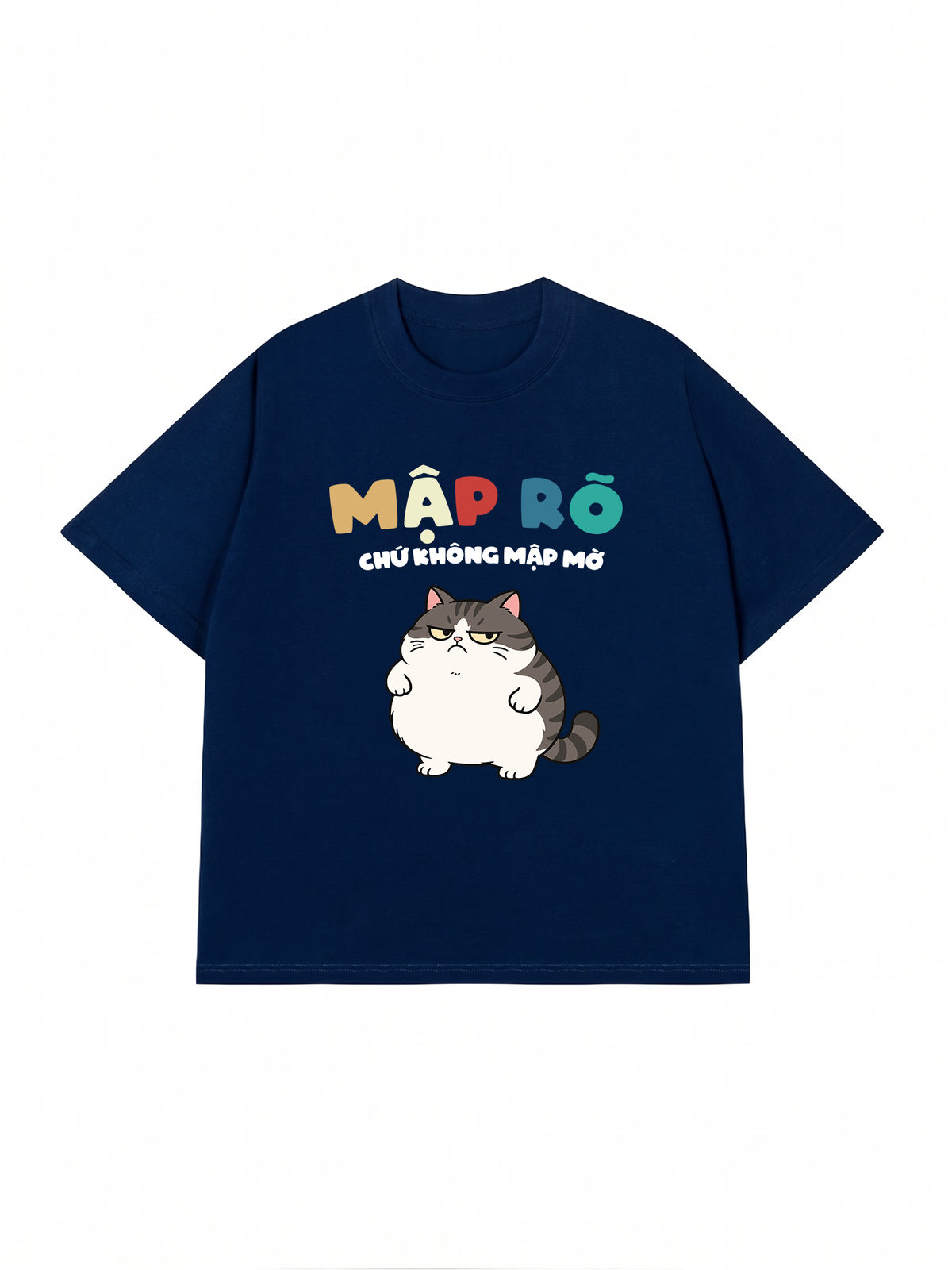 Áo Thun Relaxed Fit Mập Rõ