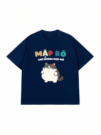 Áo Thun Relaxed Fit Mập Rõ