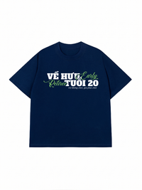 Áo Thun Relaxed Fit Về Hưu Tuổi 20