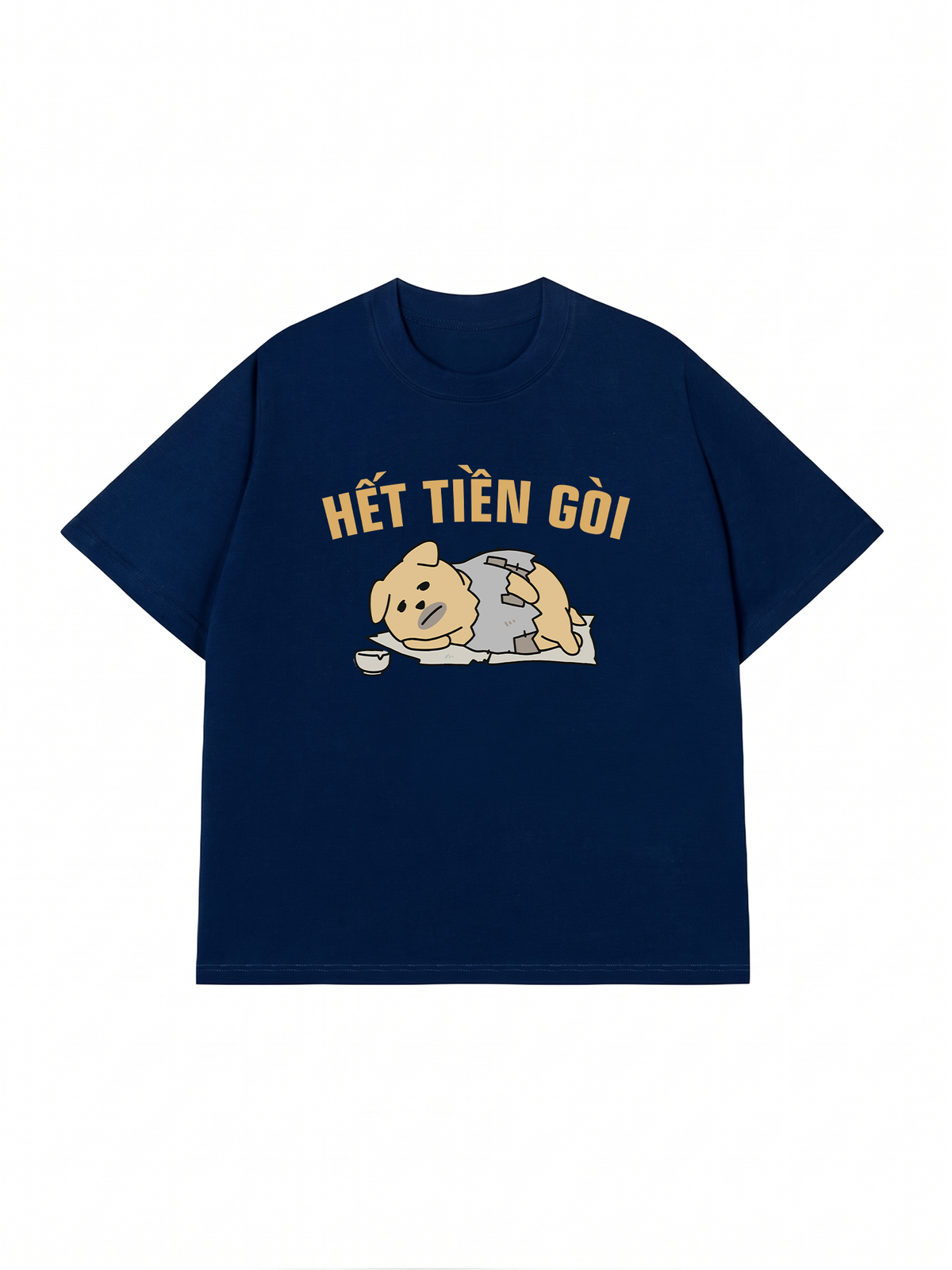 Áo Thun Relaxed Fit Hết Tiền Gòi