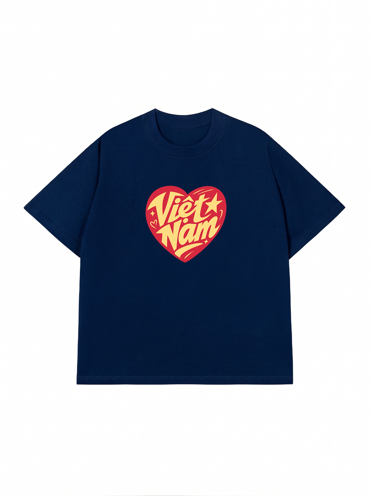 Áo Thun Relaxed Fit I Love Việt Nam