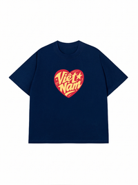 Áo Thun Relaxed Fit I Love Việt Nam