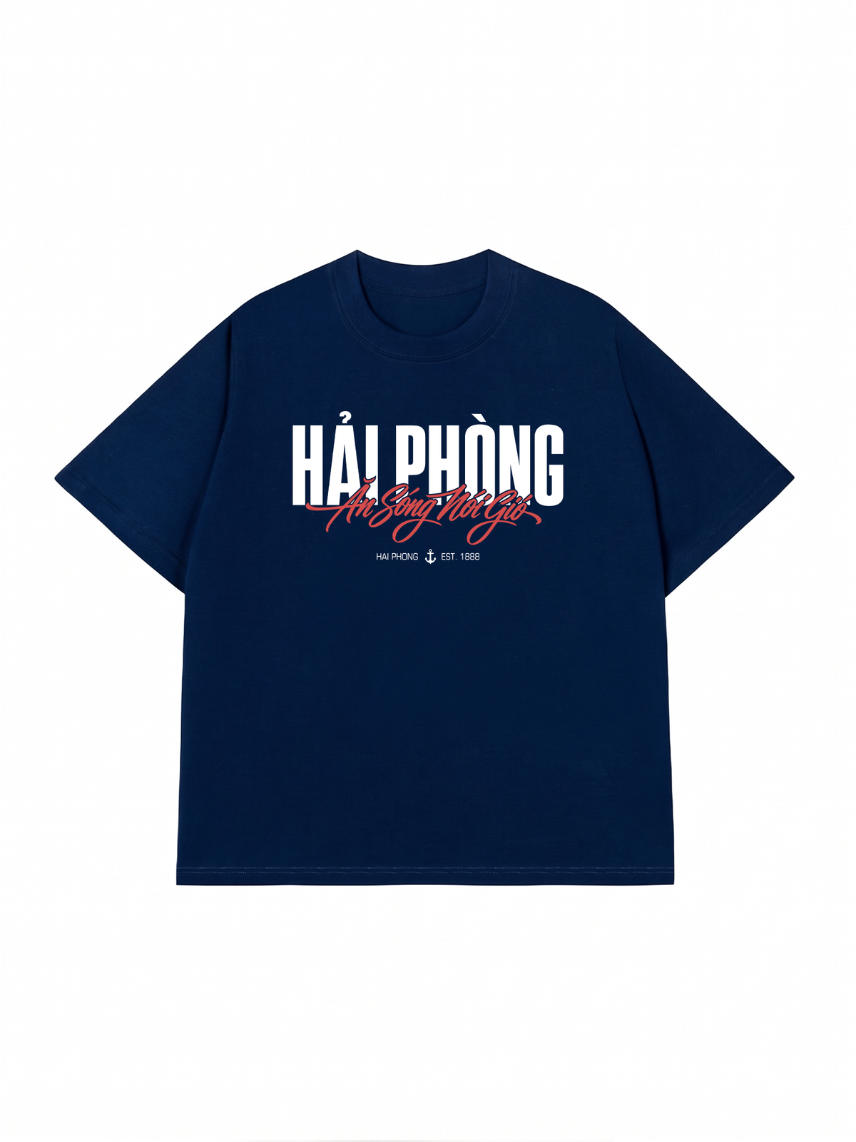 Áo Thun Relaxed Fit Ăn Sóng Nói Gió