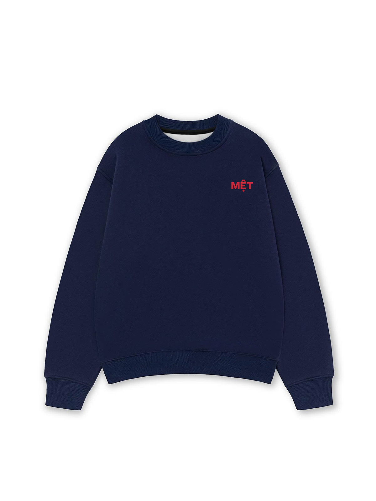 Áo Sweater Nỉ Hai Da Mệt