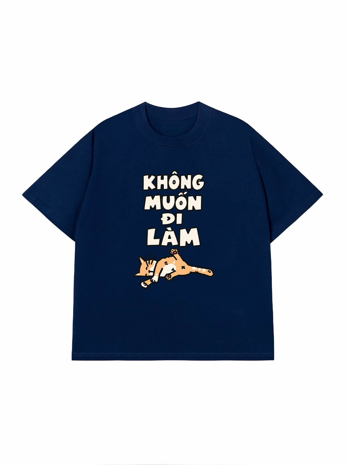 Áo Thun Relaxed Fit Không Muốn Đi