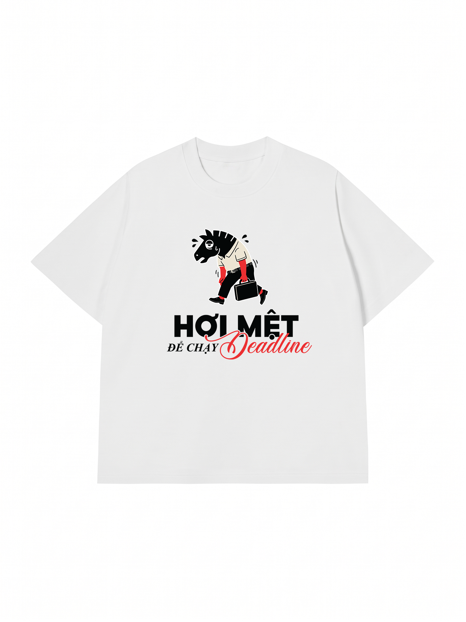 Áo Thun Relaxed Fit Chạy Deadline