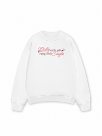 Áo Sweater Nỉ Hai Da Lốp