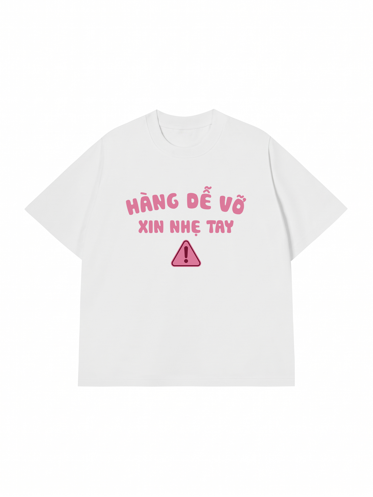 Áo Thun Relaxed Fit Cẩn Thận Vỡ